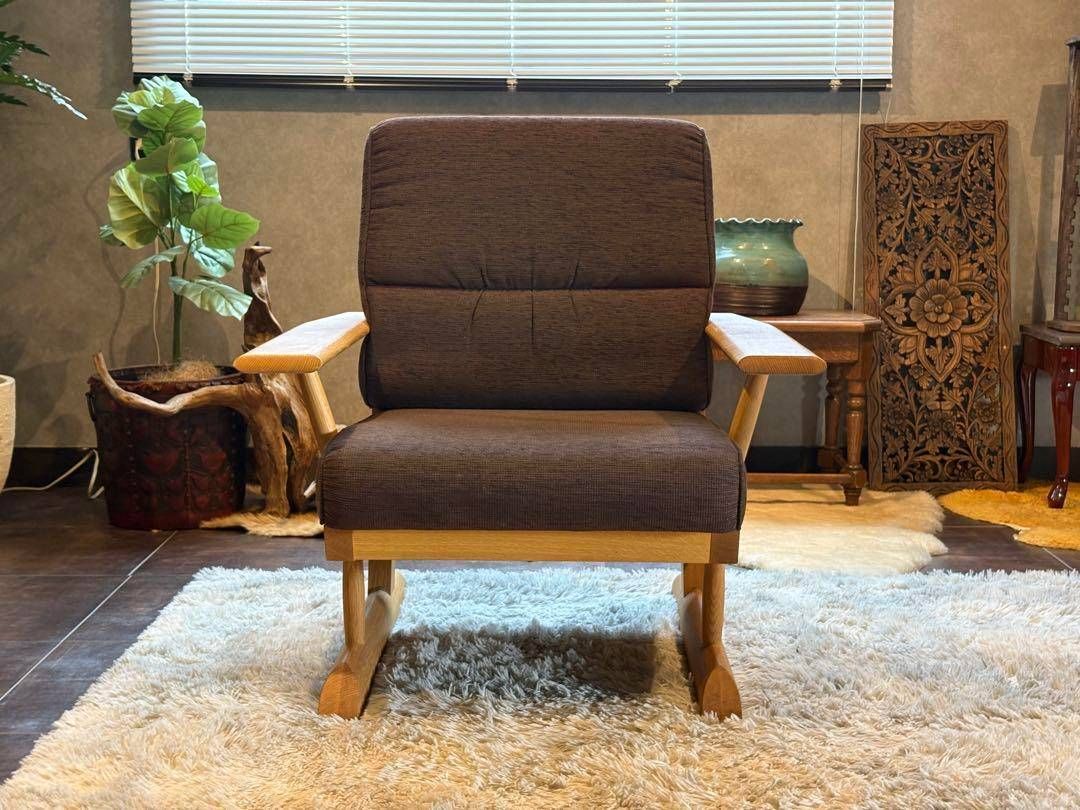 ②飛騨産業 HIDA カヤ KAYA 1Pソファ 　オーク無垢材 ラウンジ　NG ①飛騨産業 HIDA カヤ KAYA 1Pソファ オーク無垢材 ラウンジ NG - メルカリ