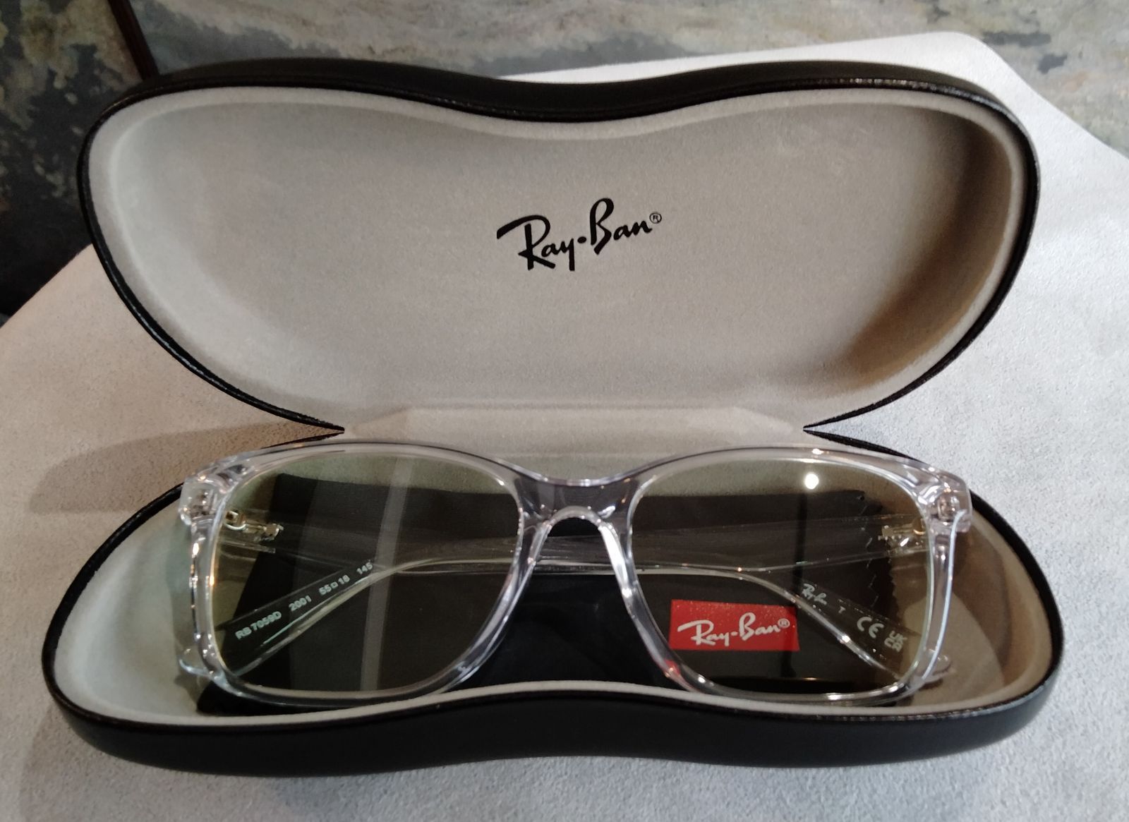 Ray・Ban』 Transparent CUSTOM ‐ GREEN アジアンフィット（レイバン