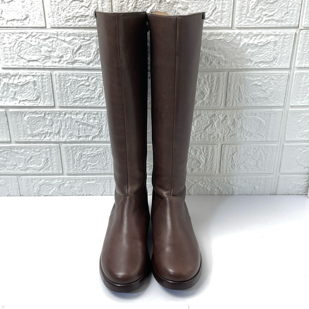 カンペール ロングブーツ PALMERA ブラウン バックゴア