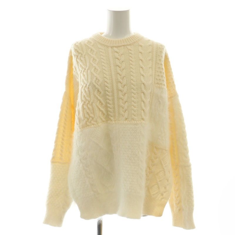 美品　ロベルトコリーナ　ケーブルニットセーター　ROBERTO COLLINA ROBERTO COLLINA ロベルトコリーナ ニット タートルネック