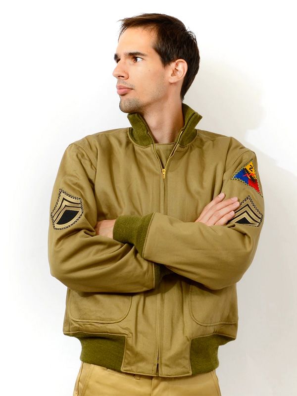 BUZZ RICKSON'S バズリクソンズ タンカース ジャケット 前期型 フィールドジャケット 裏地 BR15751 Type TANKERS PATCH POCKET “BUZZ RICKSON CO. 2nd ARMOR DIVISION” BUZZ RICKSON'S バズリクソンズ タンカース ジャケット 前期型