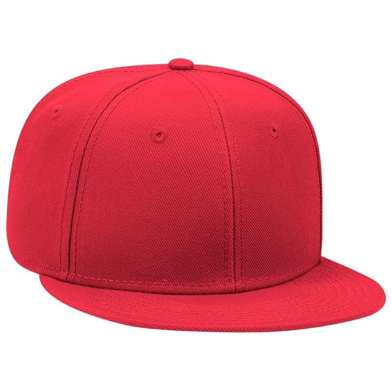 オットー (OTTO) キャップ フラットバイザー スナップバック　RED(RD) 1