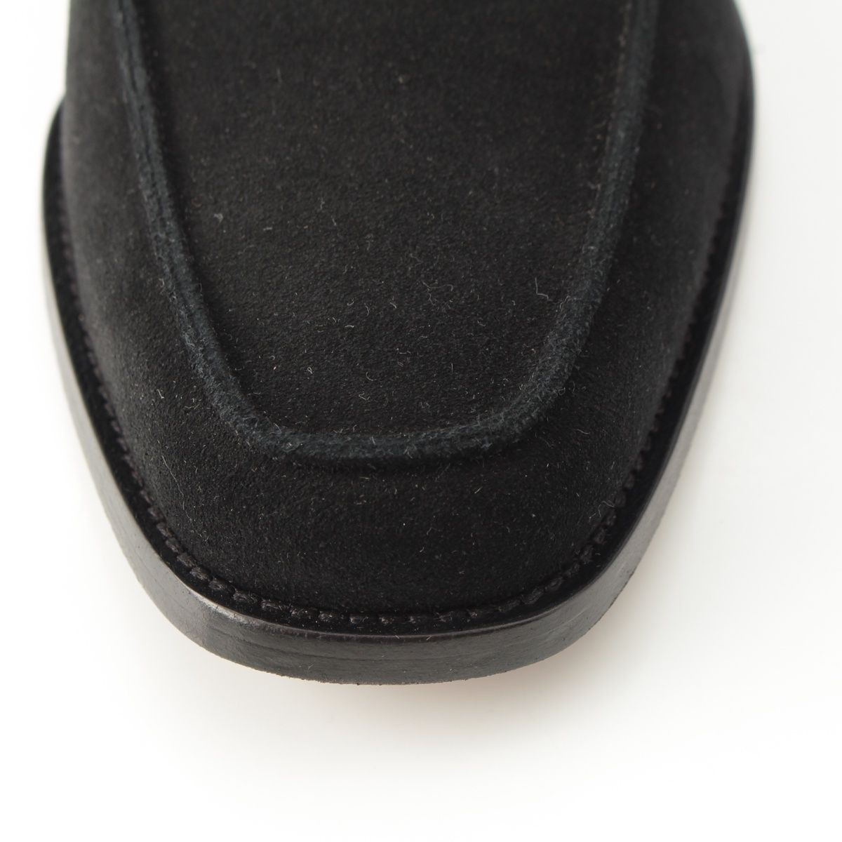 トッズ スエード ローファー スリッポン T型押し フラット 革靴  