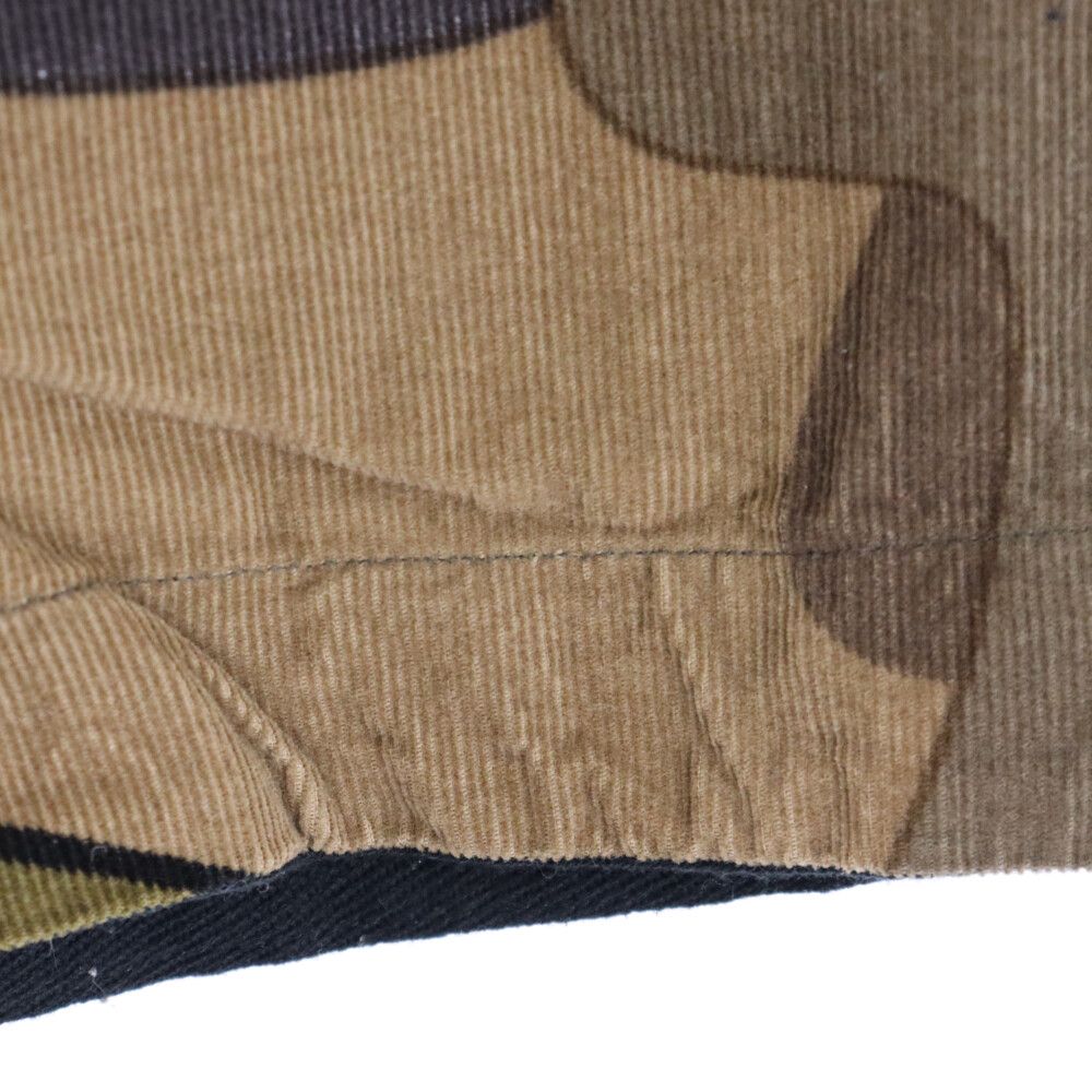 Sacai サカイ 21AW×KAWS Short Sleeve Corduroy Shirt 21-02573M カウズ ショートスリーブコーデュロイシャツ 半袖 カモフラ グリーンカモ Sacai (サカイ) 21AW×KAWS Short Sleeve Corduroy Shirt 21-02573M