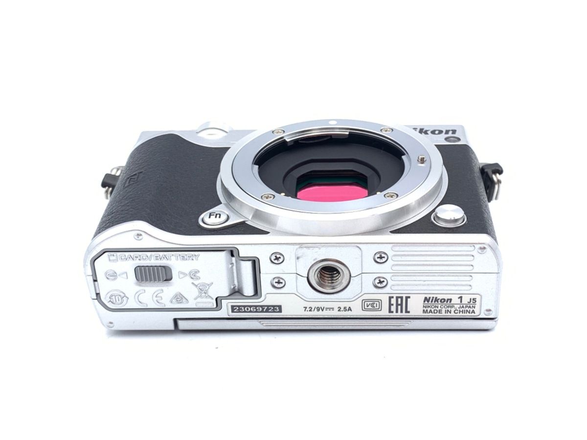 NIKON 1 J5 ボディ シルバー 送料無料 ニコン Nikon 1 J5 ボディ