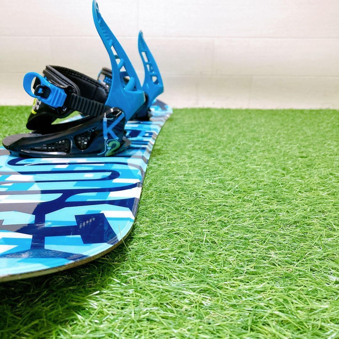 ぜひ当店へようこそ！ 86 ジュニア3点 バートン 17.5cm k2 S CSB 118cm スノボ