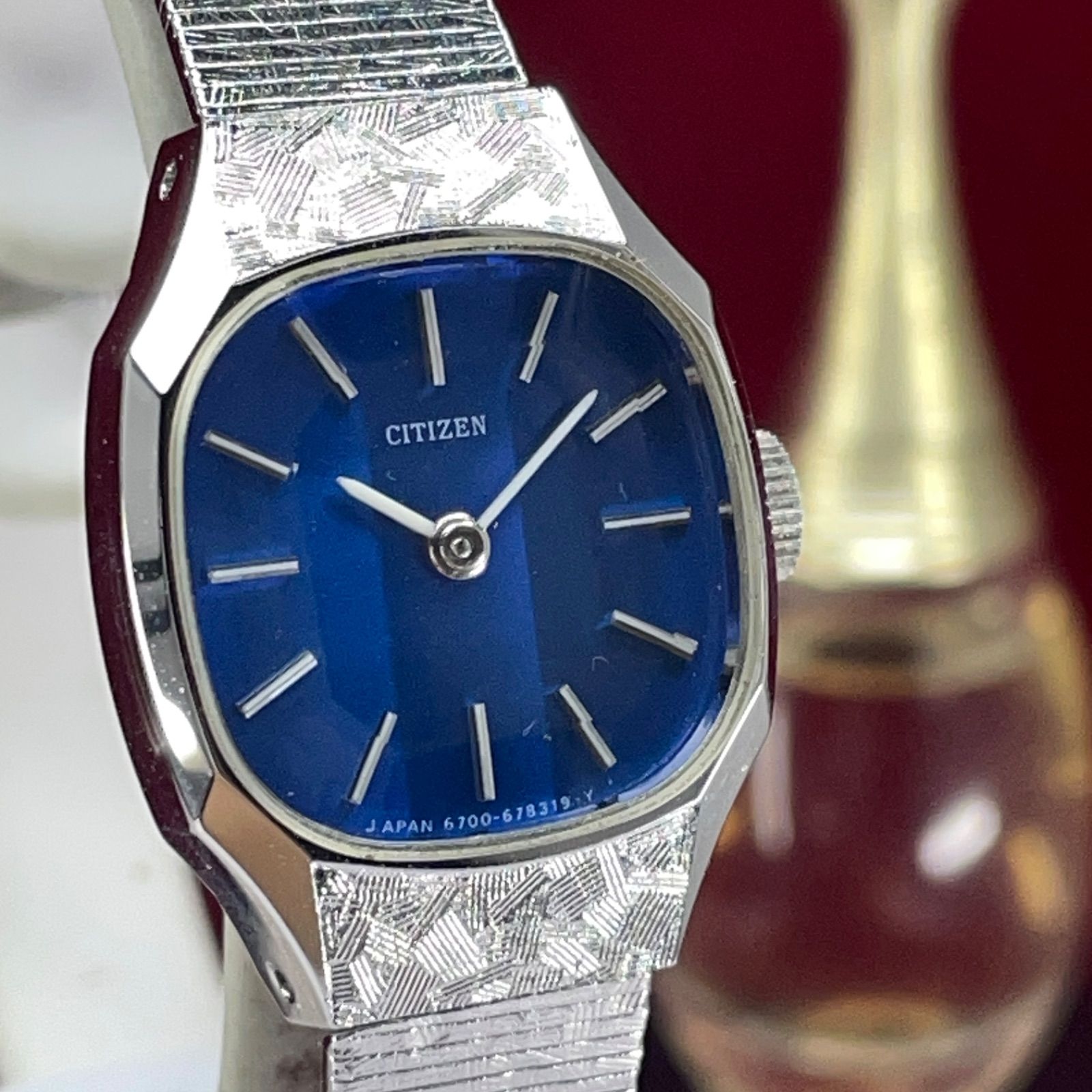 OH済 70s デッドストック未使用 CITIZEN ブレスレット 手巻 腕時計 OH済 70s デッドストック未使用 CITIZEN ブレスレット 手巻
