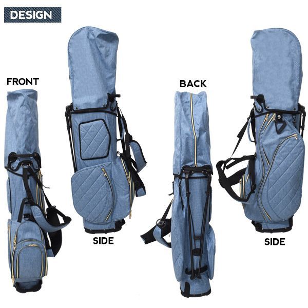 デニムデザイン ゴルフ スタンドキャディバッグ gf053 - メルカリ