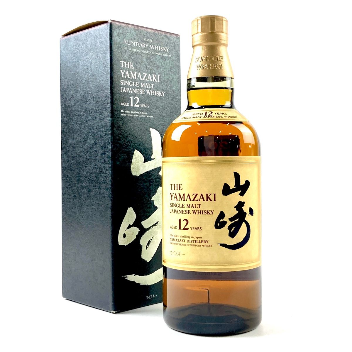 東京都内限定お届け】 サントリー SUNTORY 山崎 12年 シングルモルト 700ml 国産ウイスキー 【古酒】 - メルカリ