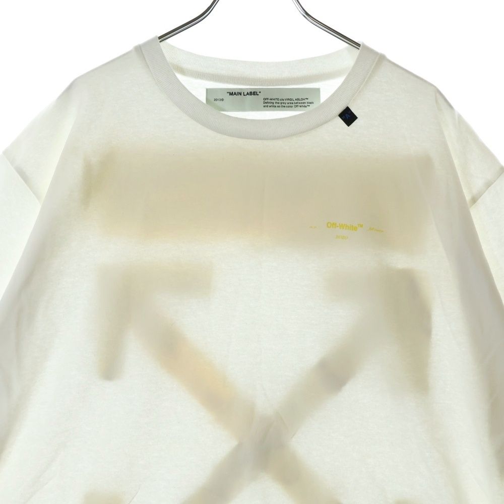 OFF-WHITE (オフホワイト) 19AW Acrylic Arrow T-Shirt 半袖Tシャツ  