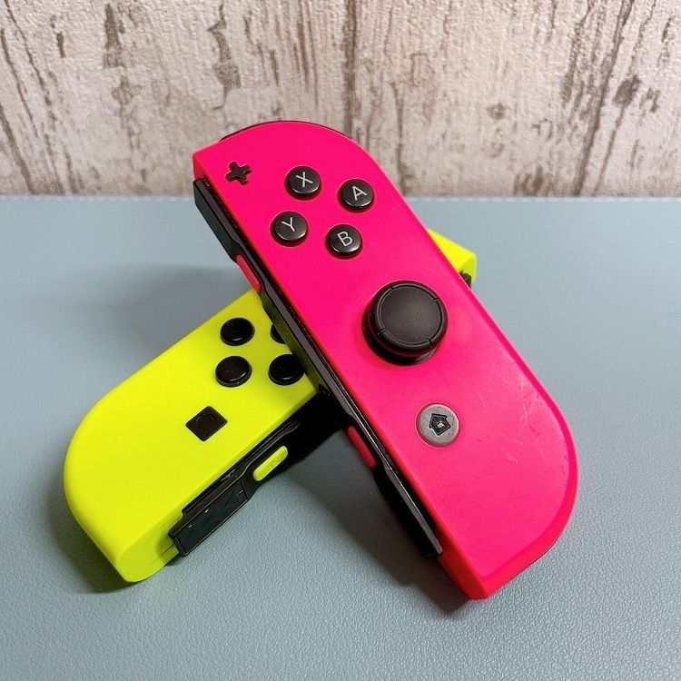 美品 レアカラー ピンク イエロー Switch 左右セット ジョイコン