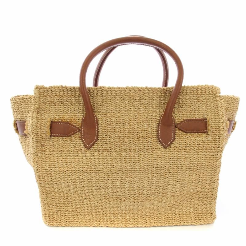 SEA ベージュ トートバッグ かごバッグ シー SEA かごバッグ トートバッグ ベージュ /TK - メルカリ
