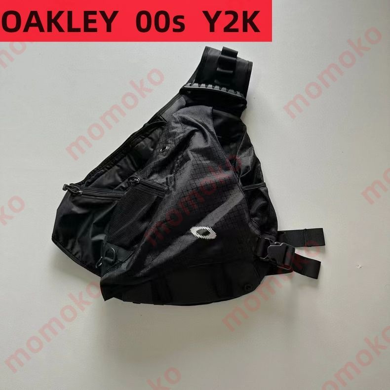 OAKLEY 00s Y2K ワンショルダーバッグ ボディバッグ ブラック - メルカリ 