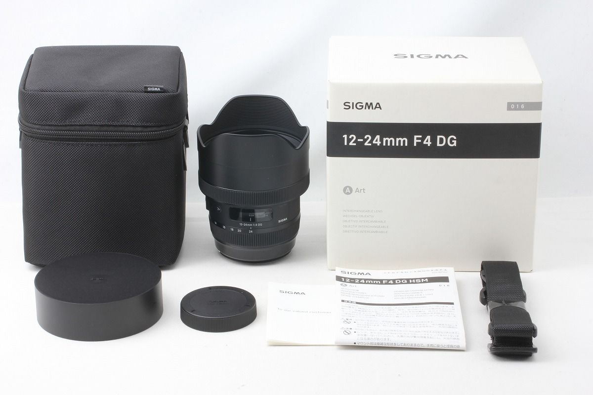 シグマ SIGMA 12-24mm F4 DG HSM Art キヤノンEF用 付属品完備