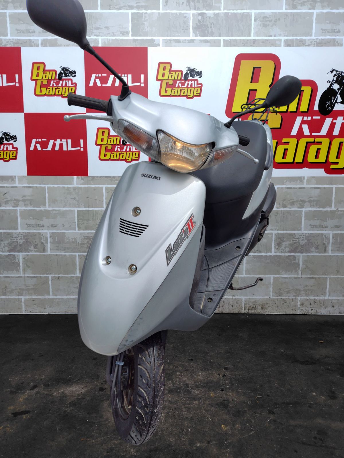 スズキ レッツ4車体/50CC・原動機付自転車/中古品・簡易走行確認済み