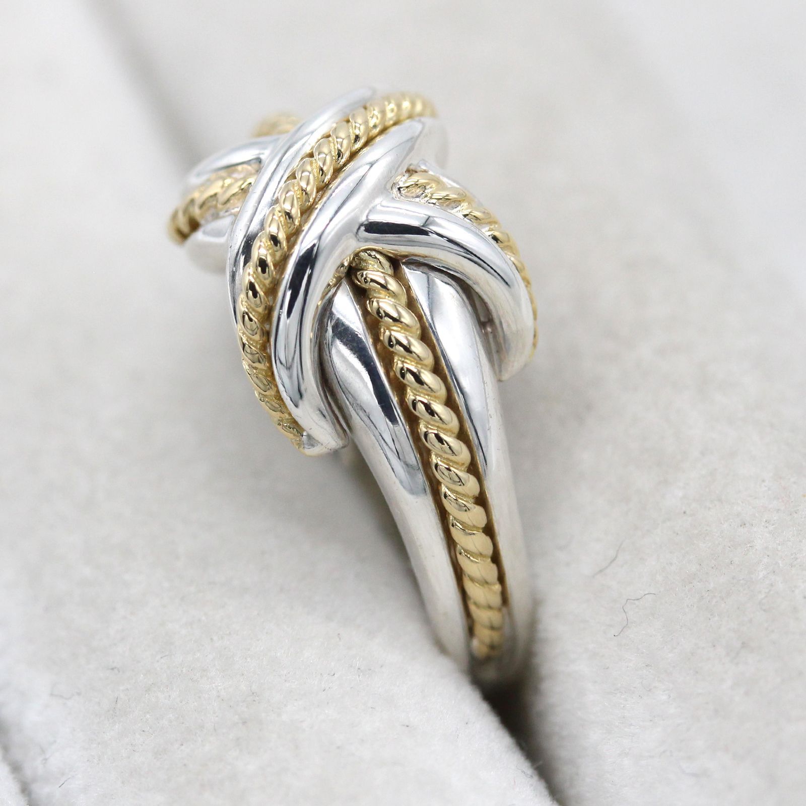 海外個人輸入 極美品】ティファニー TIFFANY&CO. シグネチャー コンビ リング アクセサリー