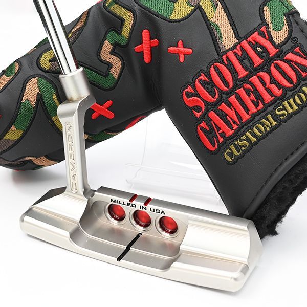 【正規品】激安＆送無も。 スコッティキャメロン 2025 スーパー セレクト ニューポート2 ジャンクヤードドッグ レッド COA証明書付き 正規カスタム パター Scotty Cameron Newport2