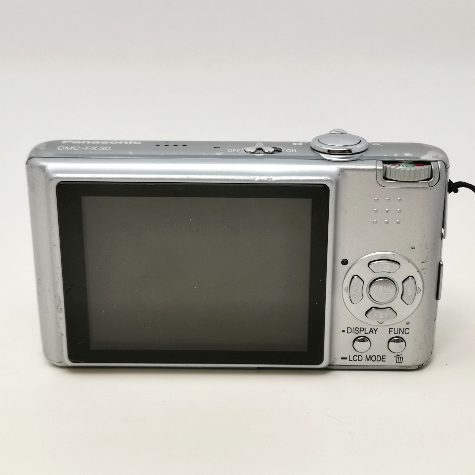 パナソニック LUMIX DMC-FX30 シルバー 動作確認済み デジタル