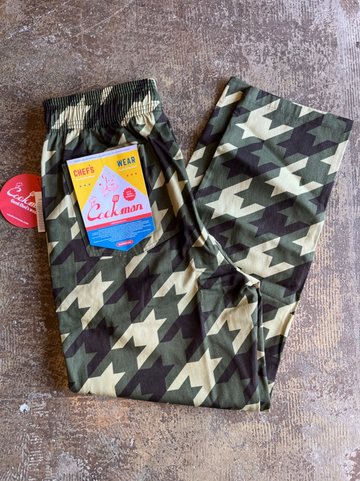 COOKMAN CHEF PANTS 新品、未使用CHIDORI CAMO GREEN チドリカモグリーン