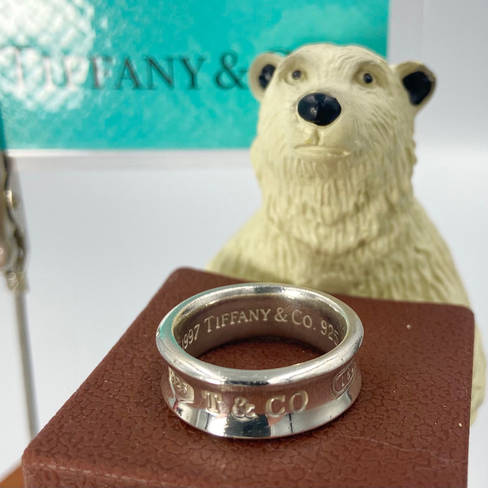 Tiffany&Co. ナローリング シルバー925 リング 1837 12号