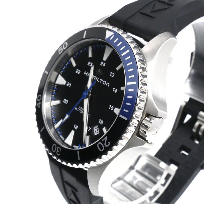 ハミルトン H77845330 ブラック メンズ 時計 【中古】 ハミルトン H77845330 ブラック メンズ 時計 【中古】 中古 ハミルトン