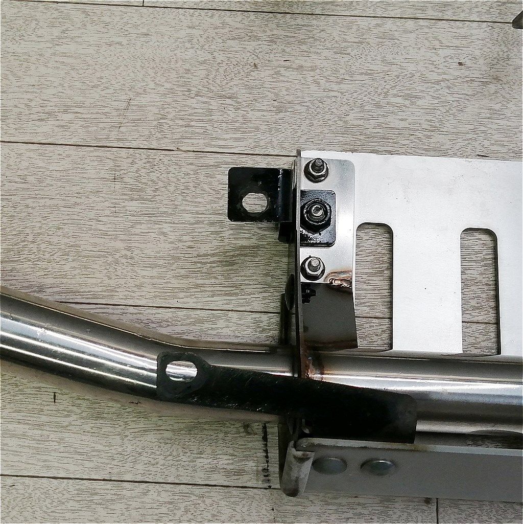 H58A パジェロミニ 純正オプション バンパーガード一式セット - メルカリ