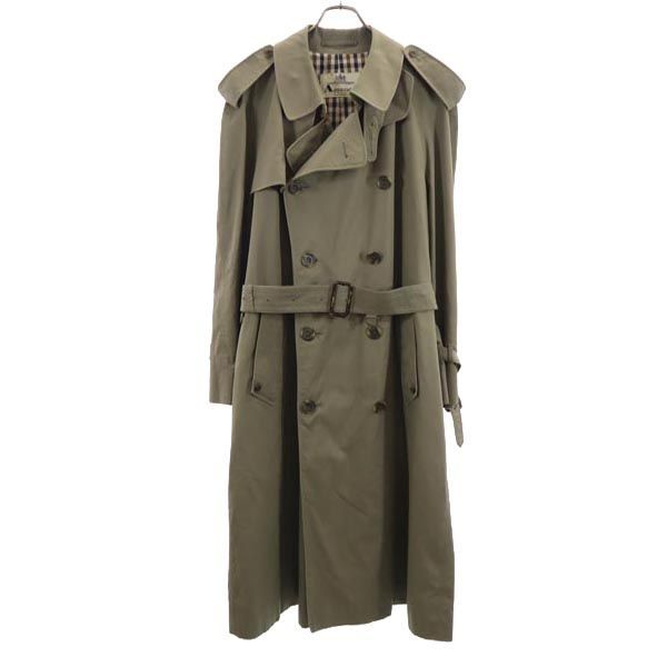 アクアスキュータム 英国製 トレンチ コート カーキ系 Aquascutum