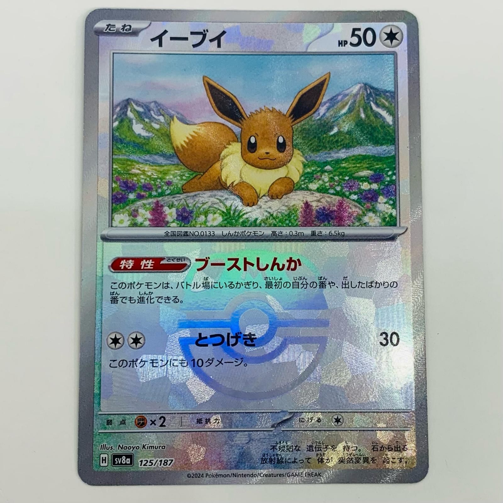 イーブイex SAR8枚 おまけイーブイモンボミラー ポケモンカード イーブイex SAR イーブイマスターボールミラー