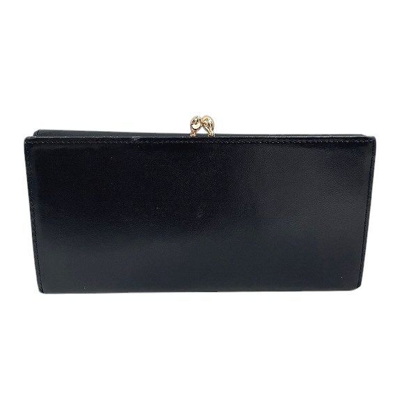 キタムラ レザー がま口 長財布 レディース