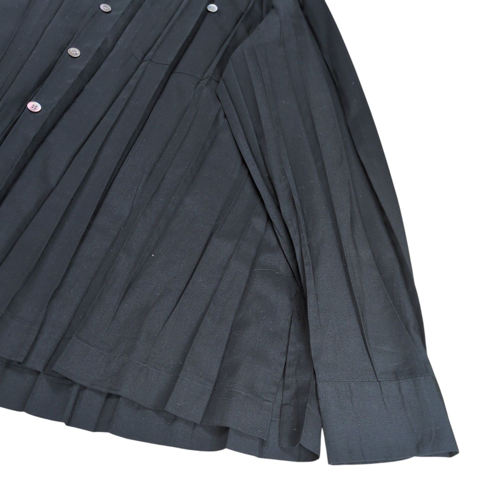 issey miyake ノーカラー　半袖シャツ ISSEY MIYAKE MEN