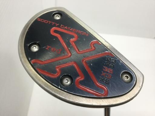 タイトリスト SCOTTY CAMERON RED X3 35インチ パター PT スチール フレックスその他 メンズ 男性用 右利き 右用 Cランク ゴルフクラブ