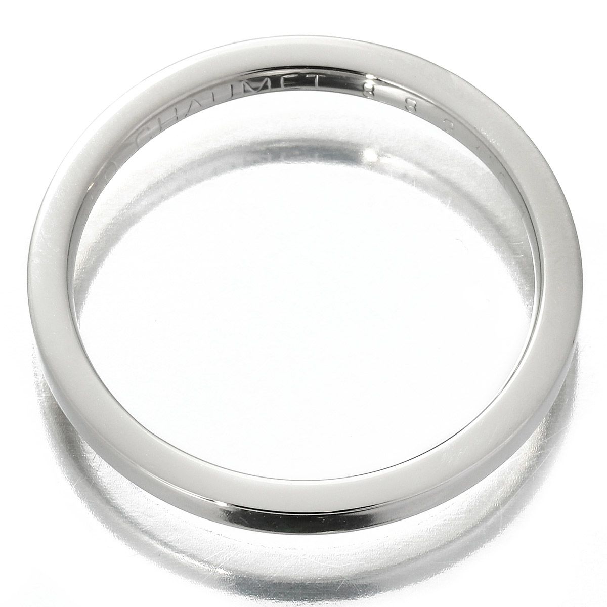 CHAUMET エターナル　ドゥ　ショーメ　リュバン　pt950 結婚　指輪 CHAUMET ショーメ 指輪 Pt950 シークレットダイヤ1P エターナル