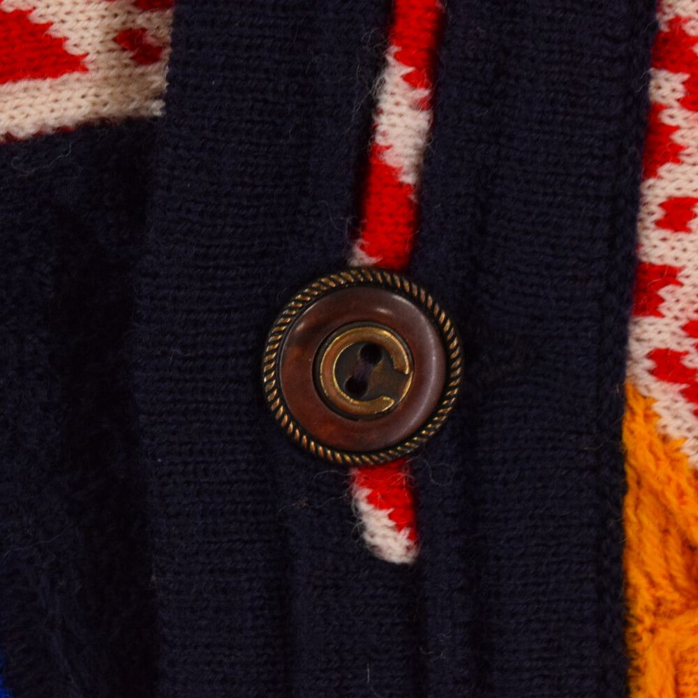 COOGI (クージー) 90s VINTAGE 3Dニットカーディガン 立体編み