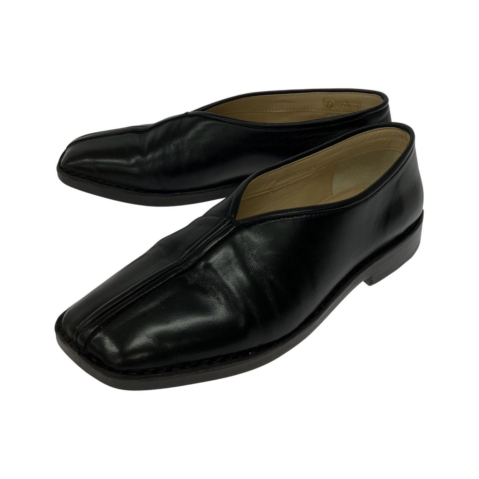 LEMAIRE ルメール FLAT PIPED SLIPPERS 37