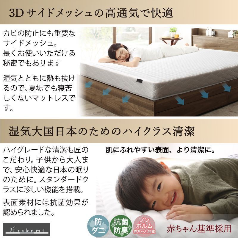 CospaSleep スプリングマットレスシリーズ ベストセラーモデル