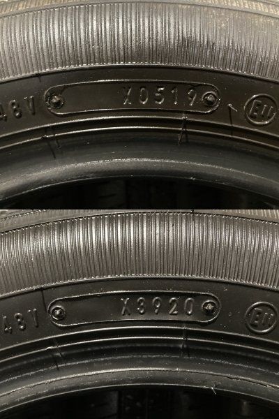 DUNLOP ENASAVE EC300+ 155/65R14 14インチ 夏タイヤ 4本 19～20年製 N 