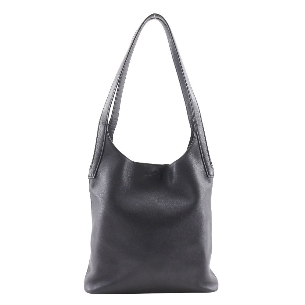 LOEWE ロエベ カーフ 黒 レディース ショルダーバッグ