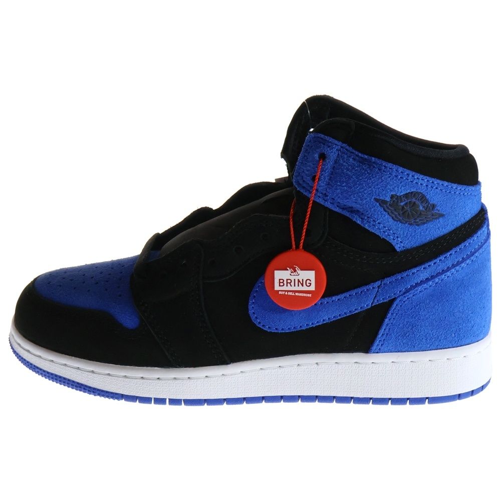 NIKE ナイキ AIR JORDAN 1 RETRO HIGH OG GS ROYAL REIMAGINED エアジョーダン1 レトロ ロイヤルリイマジンド ハイカットスニーカー レディース US6Y|24cm FD1437-042