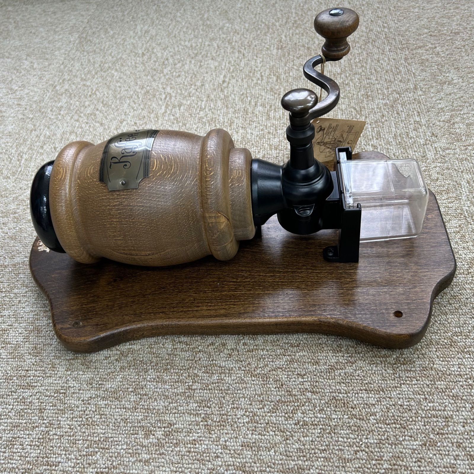 ☆タグ付き ザッセンハウス Zassenhaus 壁掛け式 木製 コーヒーミル 