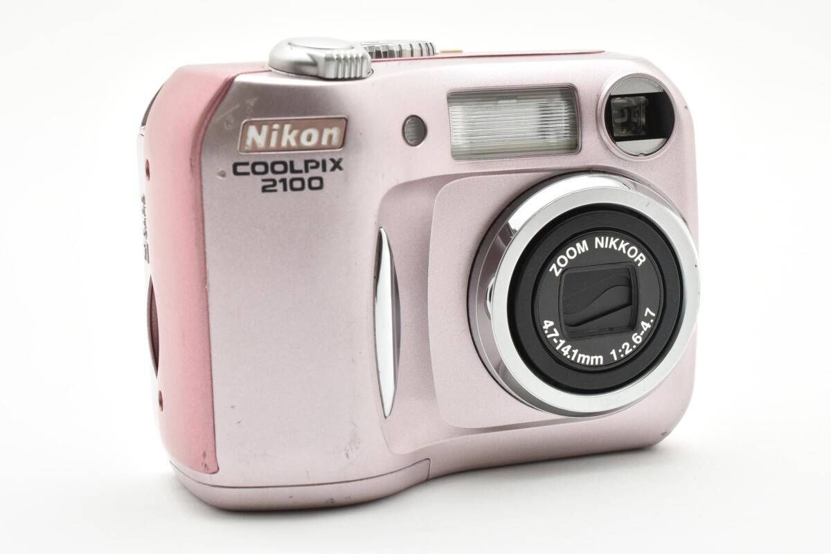 ニコン Nikon COOLPIX 2100 ピンク コンパクトデジタルカメラ L33 6674