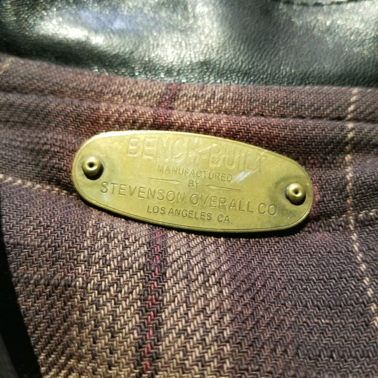 Stevenson Overall BJ1 ホースハイド レザージャケット 38 