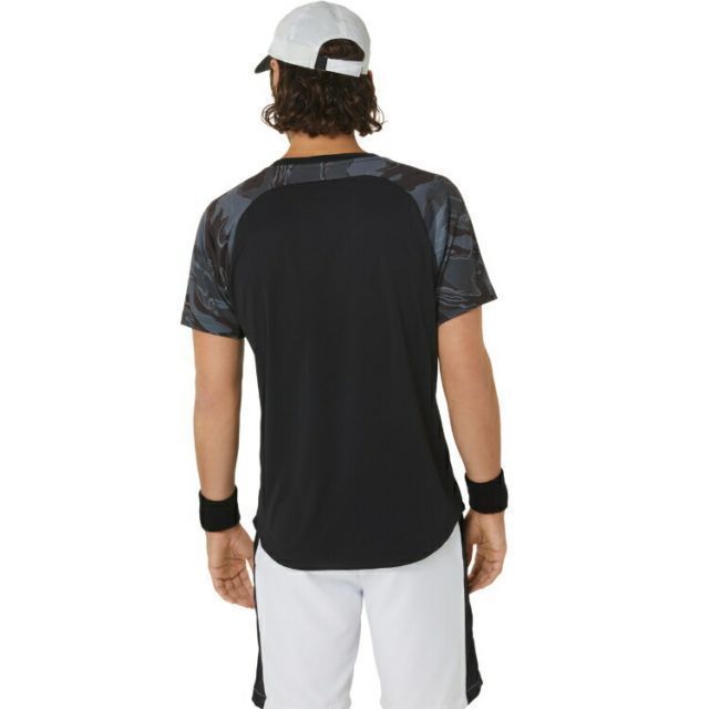 低 価格 通販スポーツ - asics アシックス MEN TENNIS GRAHIC SS
