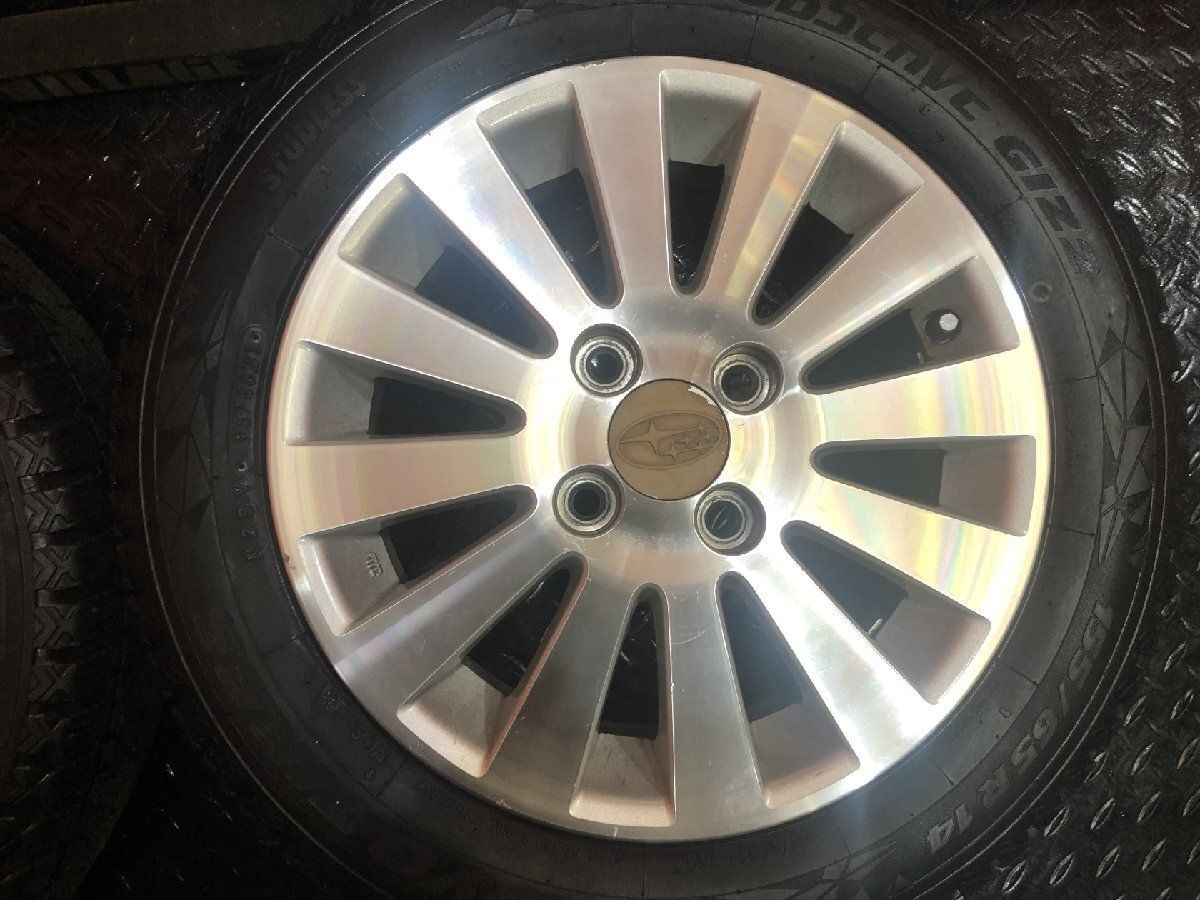 TOYO OBSERVE GIZ2 155/65R14】スタッドレス【スバル ステラ 純正  
