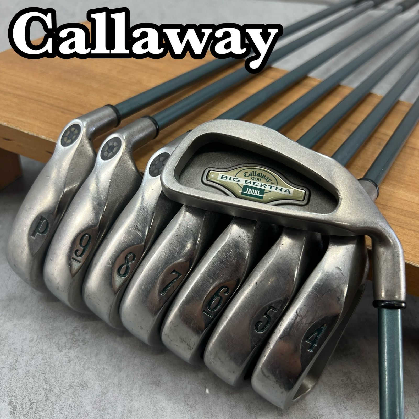 キャロウェイ レディース ビッグバーサアイアンセット 送料込