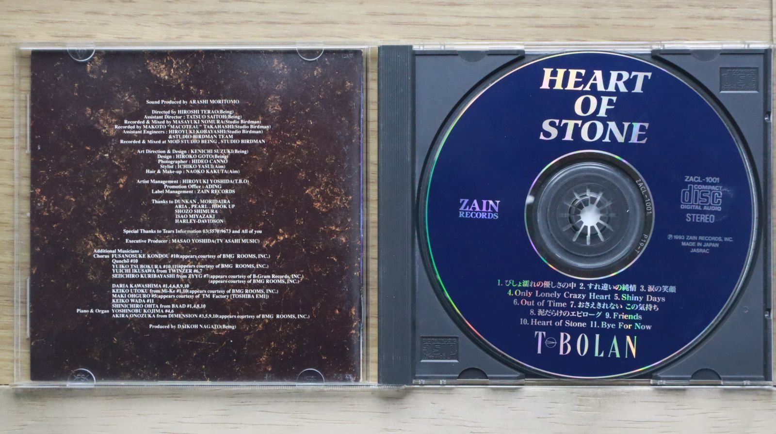 T-BOLAN LIVE HEAVEN 94-95 ジャケット T-BOLAN 【 BOY 】 5th TOUR “LIVE HEAVEN '93-'94 -LOOZ