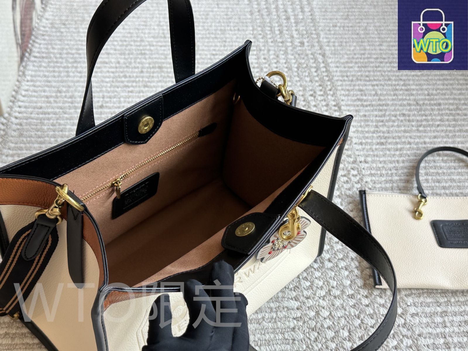 今日特価】Coach コーチ ショッピングバッグ 高級感が強い-WTO