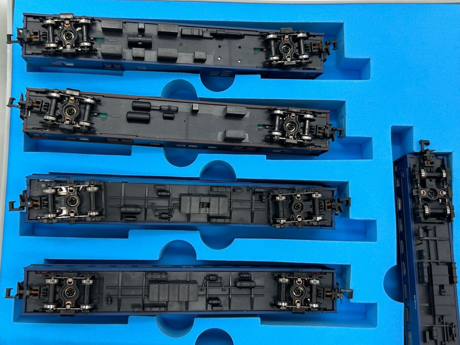 A-1574 スハ45系 急行「ニセコ」1号 C62お別れ三重連列車・9両