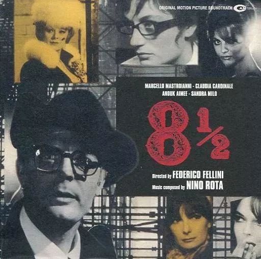 廃盤『8 1/2』サウンドトラック2枚組CD/フェリーニ/ニーノ・ロータ 中古】映画音楽(洋画) 「フェリーニの8 1/2」オリジナル