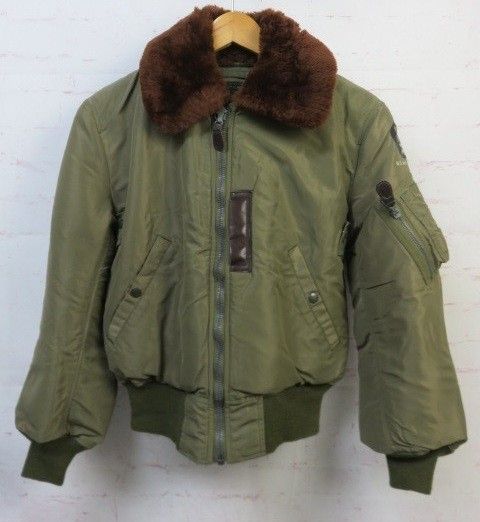 【】BUZZ RICKSON'S ﾊﾞｽﾞﾘｸｿﾝｽﾞ ﾌﾗｲﾄｼﾞｬｹｯﾄ B-15C M13258 ｸﾞﾘｰﾝ 36 991767561