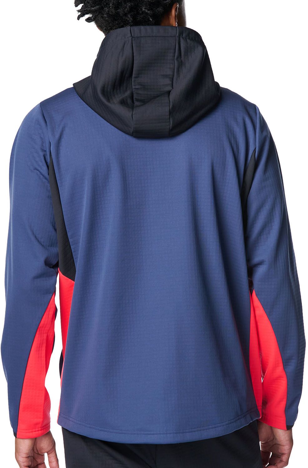 アンダーアーマー UNDER ARMOUR UA WINTER KNIT 3 LAYER FULL-ZIP HOODIE メンズ ウォームアップ アウター 軽量 撥水 保温 通気性 防風 トレーニング 雨 6007393 418 BLUESMOKE